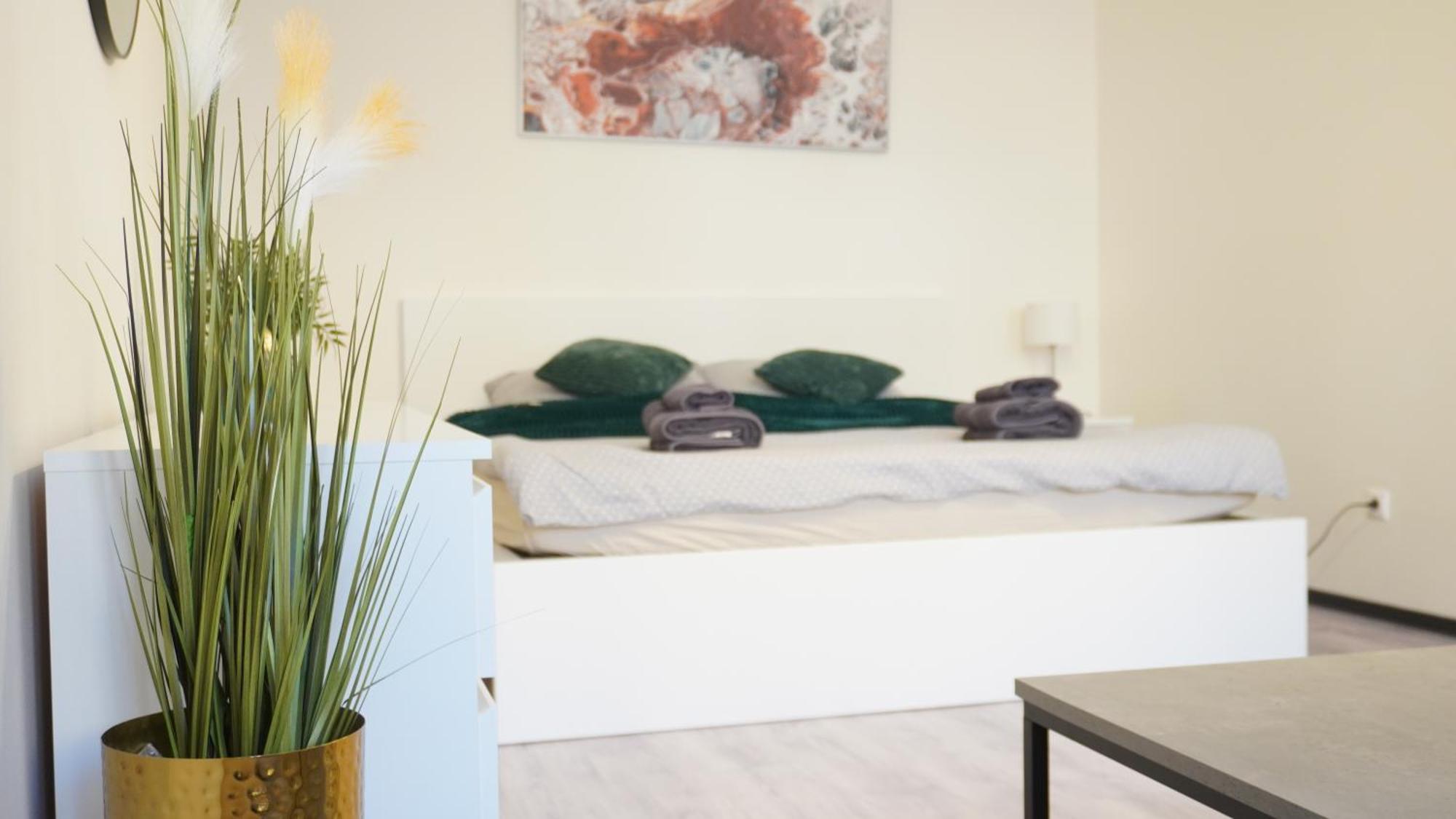 Flat With Balcony And Garage Apartment Prag
