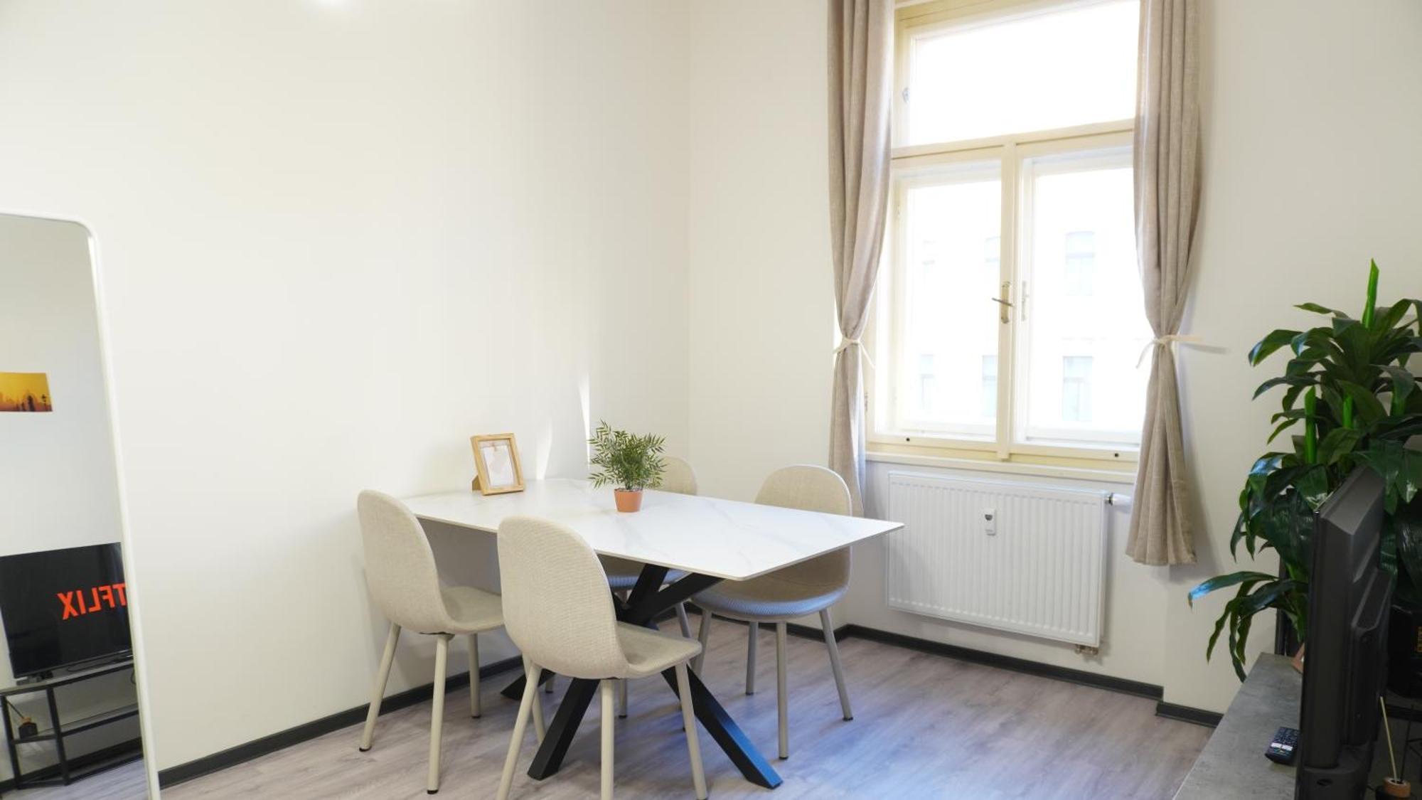 Flat With Balcony And Garage Apartment Prag